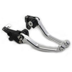 CNC Silver Pivot Brake Clutch Levers for Honda XR250 XR400 (1995-2007)