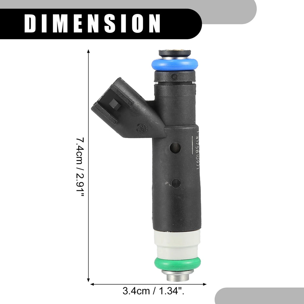 Fuel Injectors for Ford F-150 (2004–2008) - Metal Black