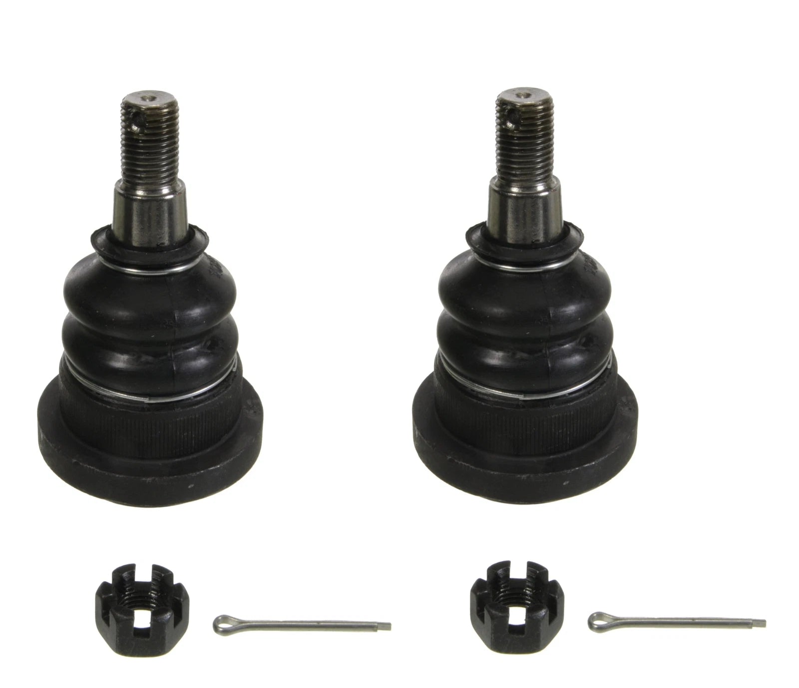Set of 2 Front Upper Suspension Ball Joints for Dodge Ram 1500 2500 3500 (RWD)