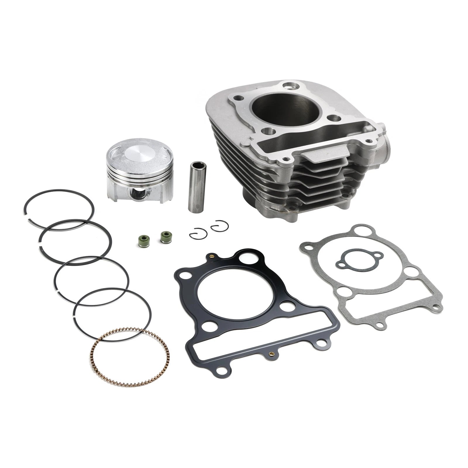 67mm Cylinder Jug Top End Piston Gaskets Kit for Yamaha YFM200 (1985–1989)