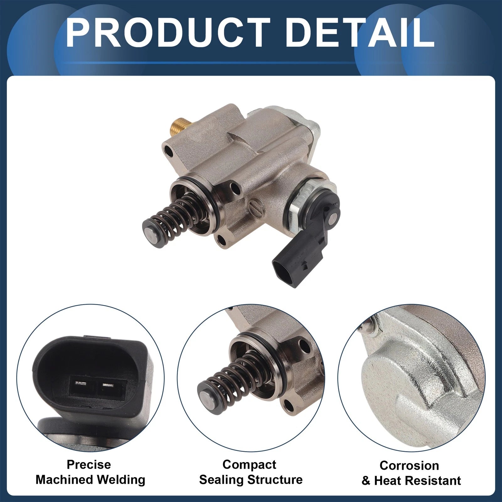 High Pressure Fuel Pump for Audi A4 A6 (2006–2009) No. 06E127025AB