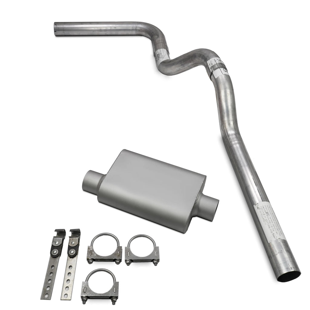 Mandrel Bent Exhaust with Performance Muffler for Chevrolet Silverado 1500 (1988–2006)