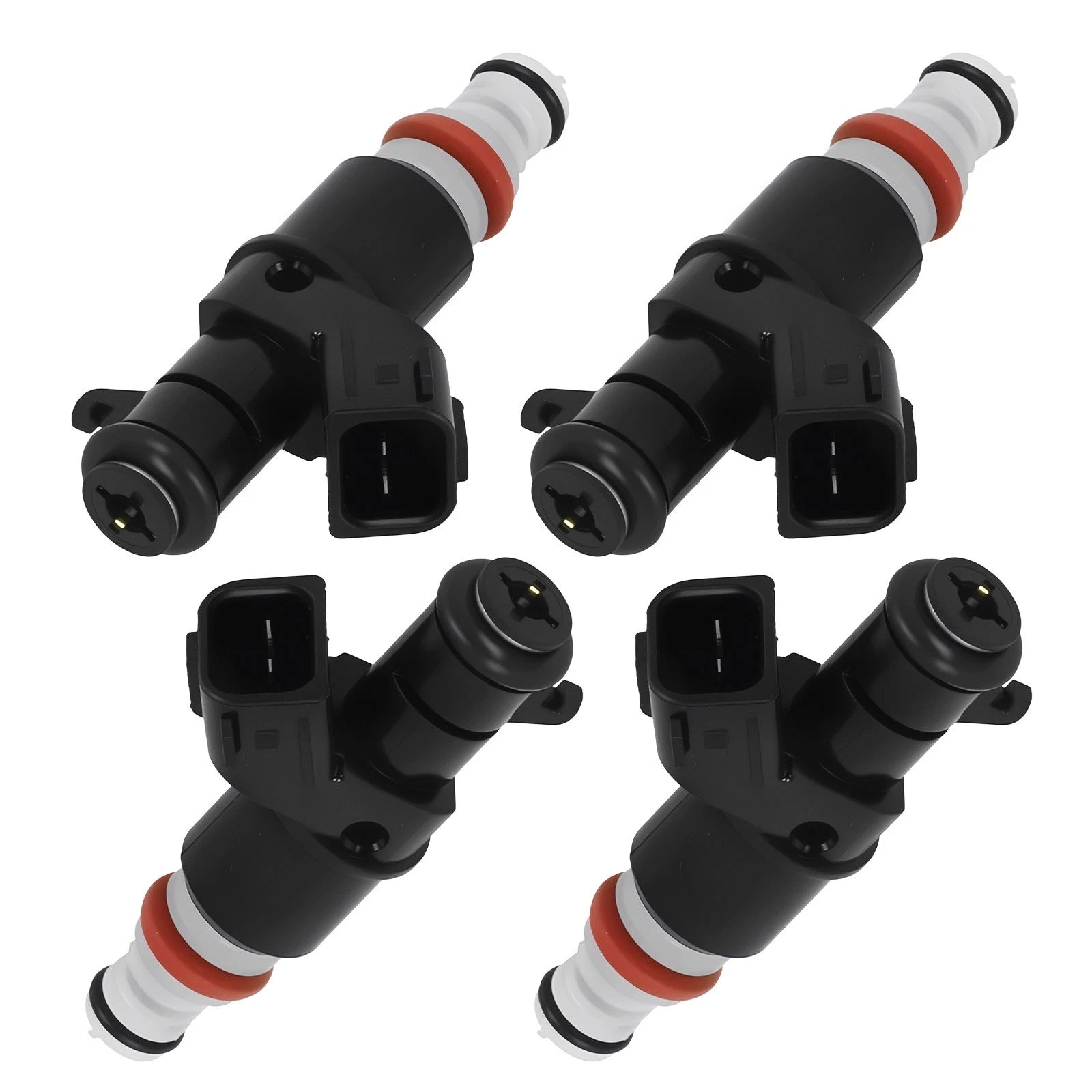 Set of 4 Fuel Injectors for Honda CR-V 2.4L Civic Si (2002–2005) 16450-PPA-A01