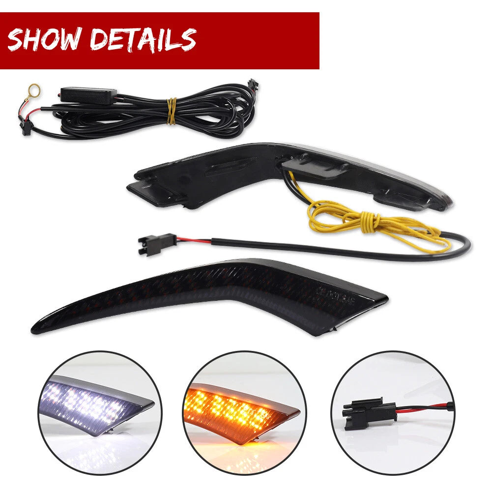 Smoked LED Fog Lights for Toyota Corolla (2020–2022)