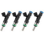 Set of 4 Fuel Injectors for Dodge Dart, Fiat 500 (2012–2016)