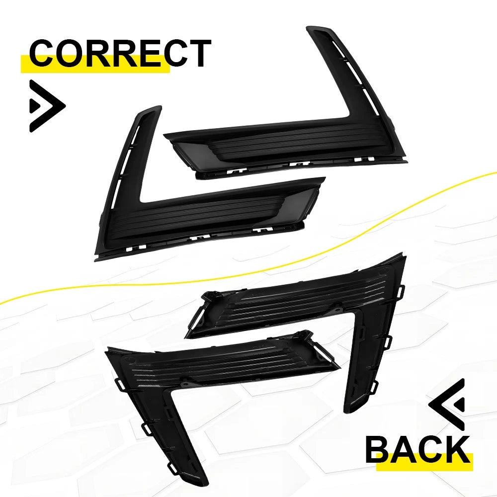 Pair Fog Light Bezel Covers for Honda CR-V (2023–2025) OE 71191-3A0-A00
