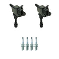 2X Ignition Coil & 4X Nickel Spark Plugs for Mazda Miata (1990–2005)