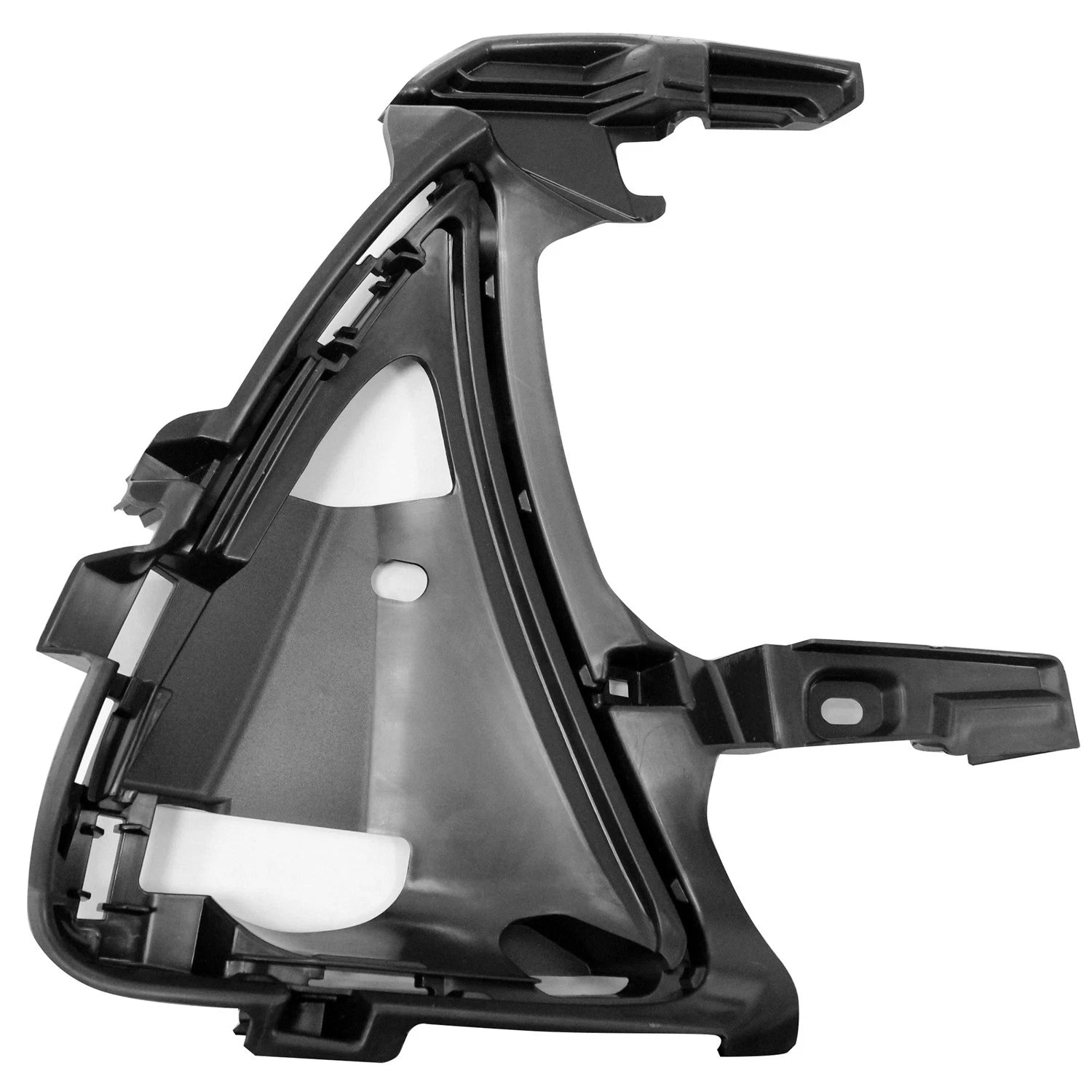 Replacement Black Passenger Side Bumper Cover Grille Bracket [Grille Frame]
