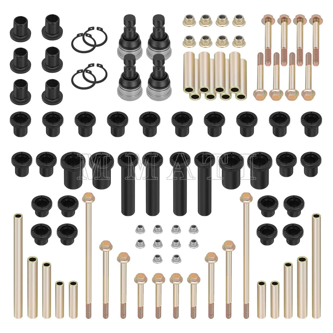 A-Arm Bushing Kit for Polaris Scrambler 850, Sportsman 550, 1000 XP (2014–2023)
