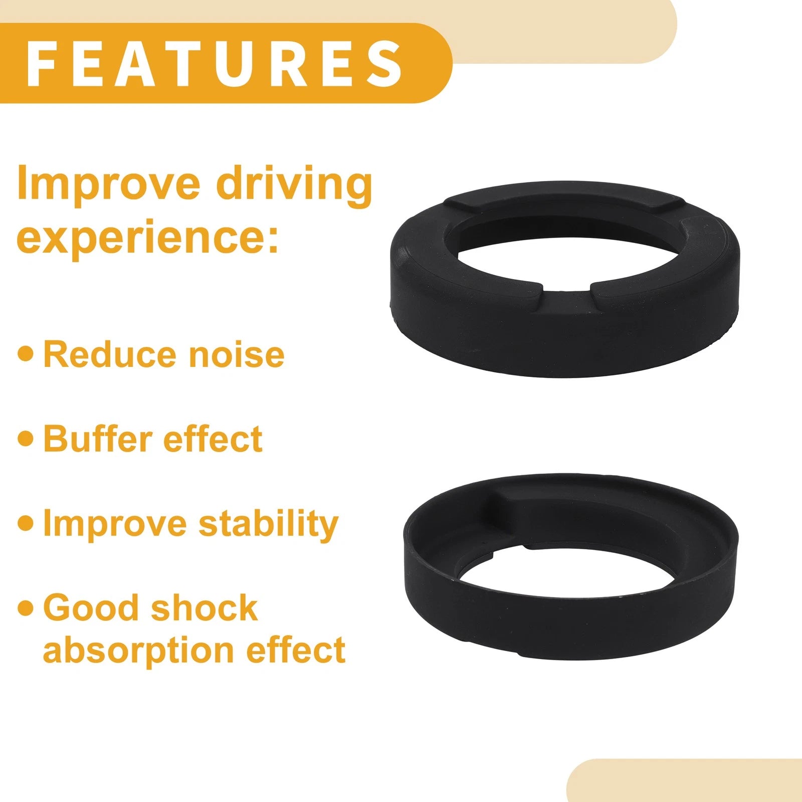 Upper Coil Spring Insulator No. 33536753765 for BMW 528i (2008–2010) Rubber