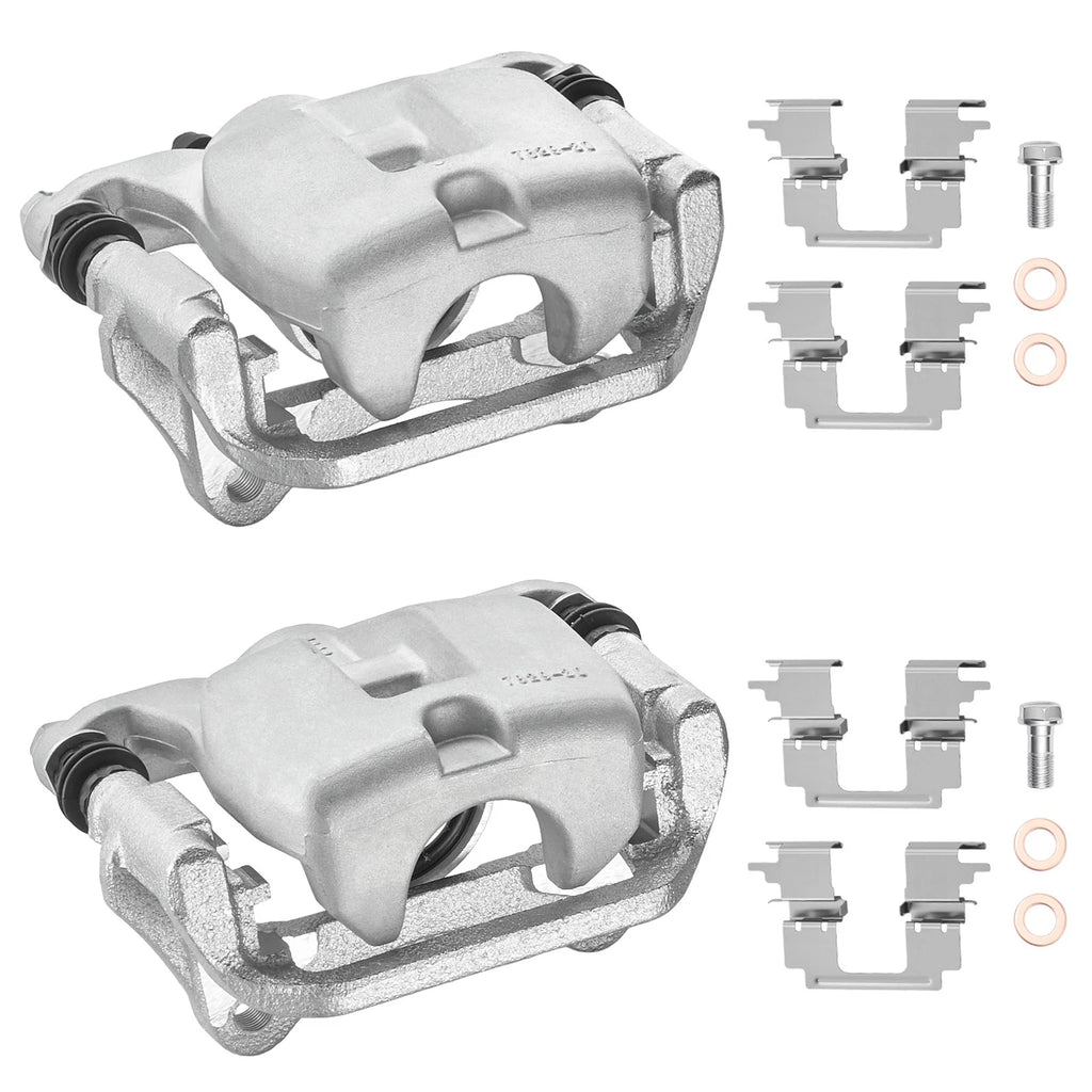 Set of 2 Rear Brake Calipers for Toyota Highlander (2008–2013)