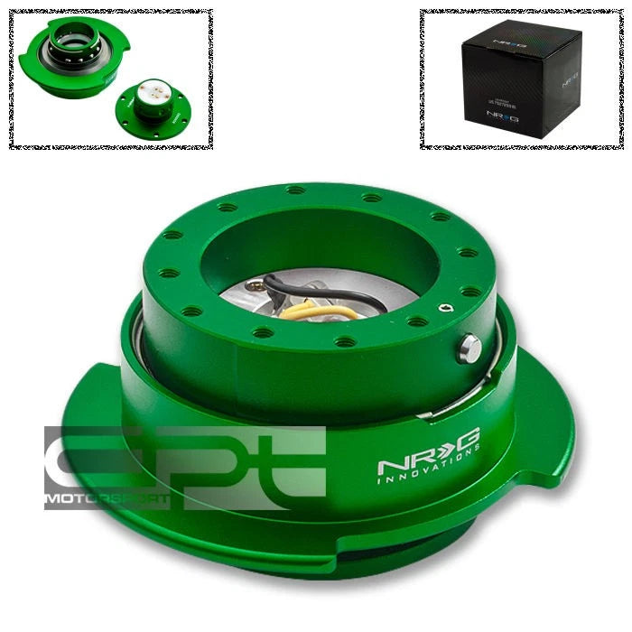 NRG 6-Hole Steering Wheel Quick Release Hub Adapter Kit for SRK-250GN