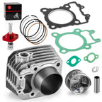 ATV Cylinder Piston & Top End Rebuild Kit for Kawasaki Bayou 250 (2003–2011)