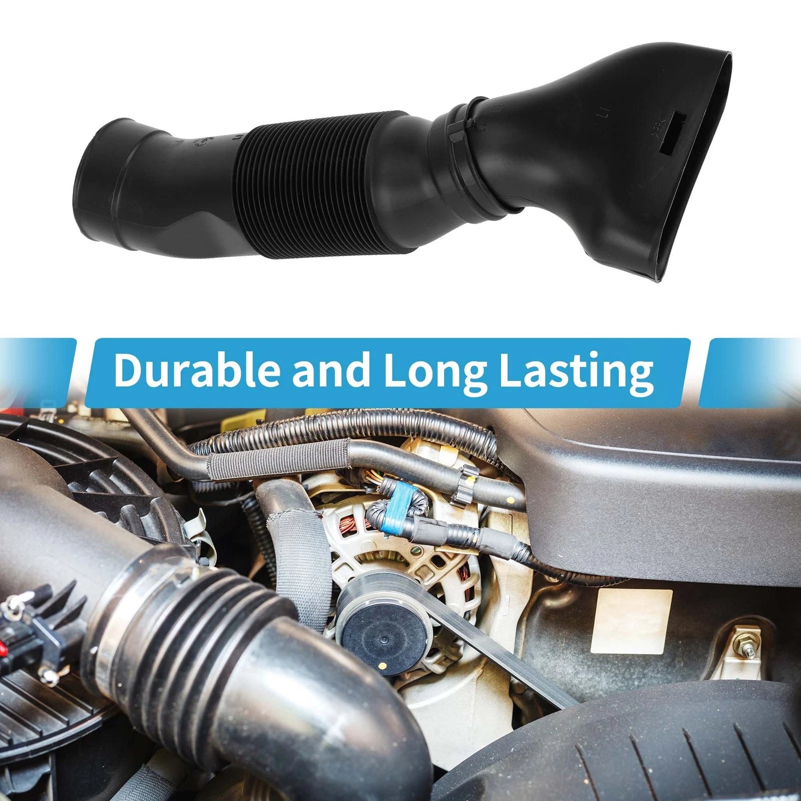Left Side Air Intake Hose No.A2035280107 for Mercedes Benz C240 C320 (2001–2005)
