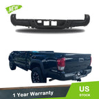 Rear Step Bumper Assembly with Sensor Holes for Toyota Tacoma (2016–2023)
