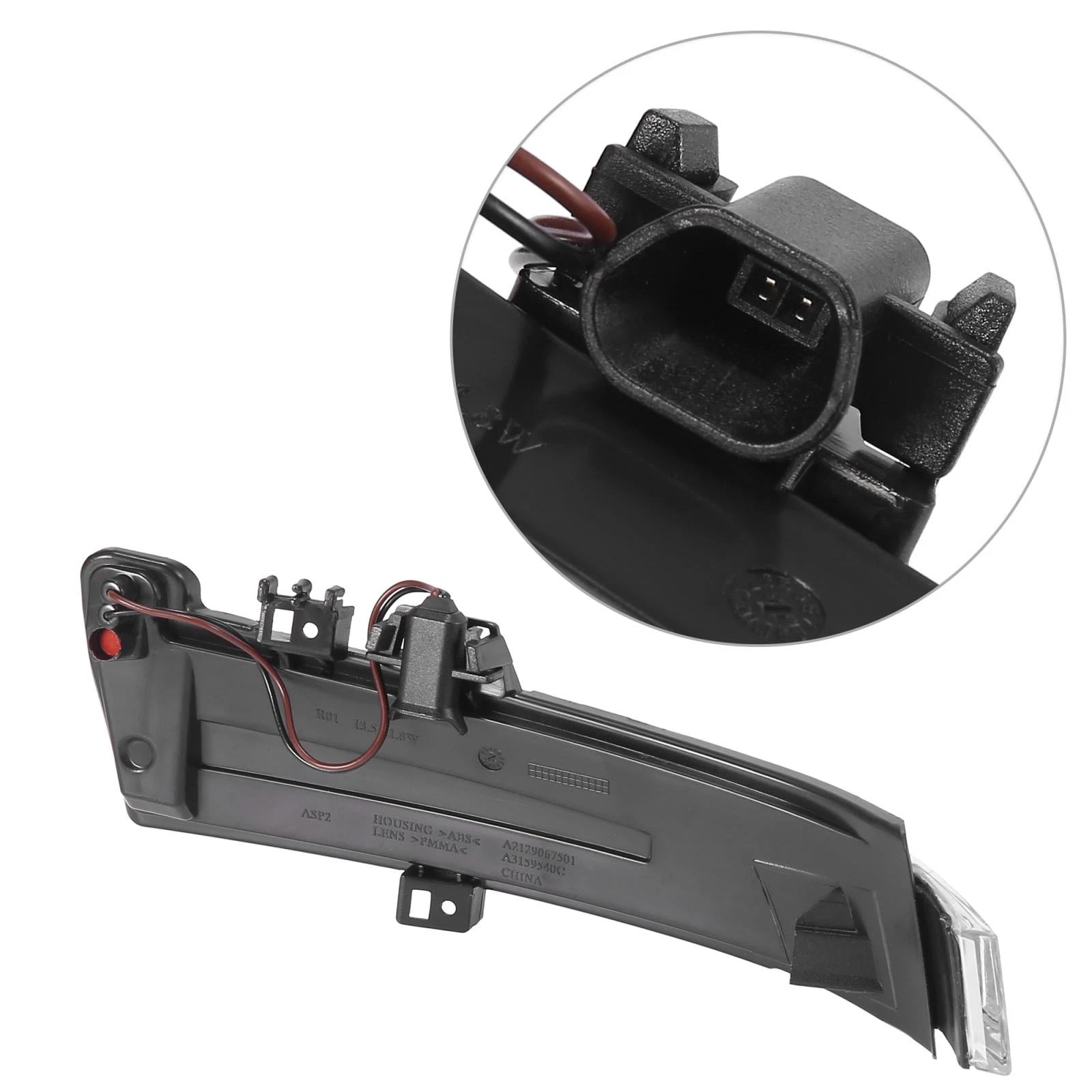 Right Side Mirror Turn Signal Indicator Light for Mercedes Benz W204 C204 W212 (2007–2015)