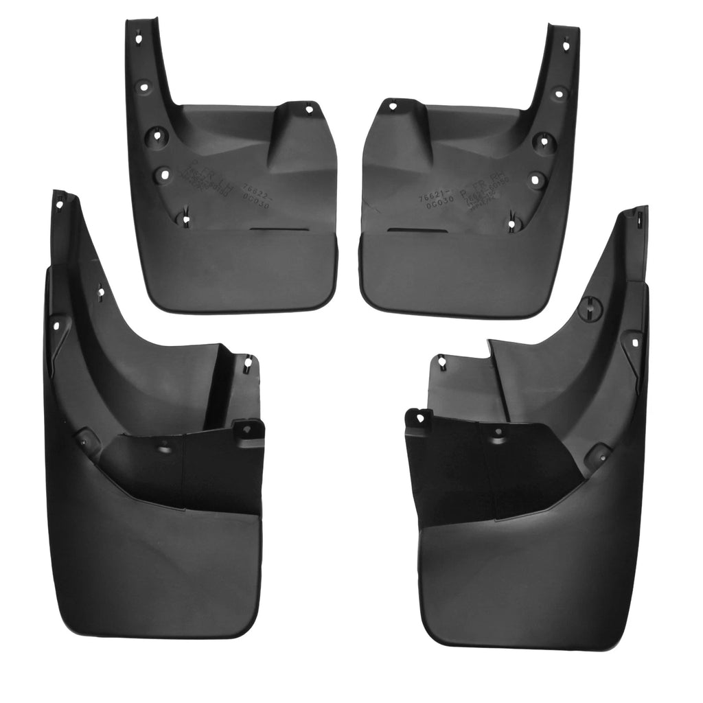 Set of 4 Mud Flaps Splash Guards for Toyota Land Cruiser Prado FJ150 (2010–2018)