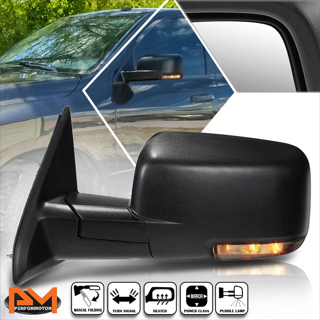 Power Heated Towing Mirror Left Side for Ram Truck (2009–2016) - OE Style