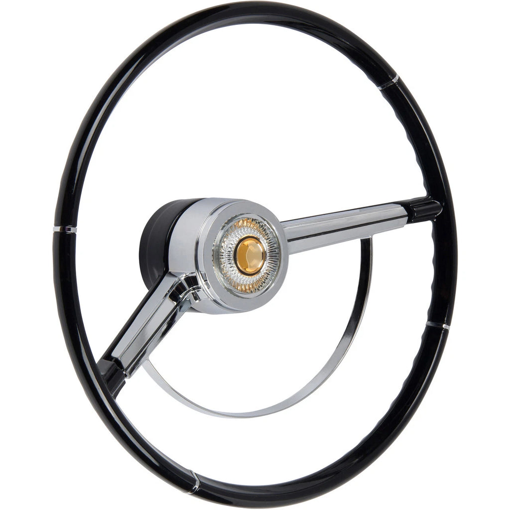15" Retro Steering Wheel with Horn Button for 1964-1965 Chevy Chevelle