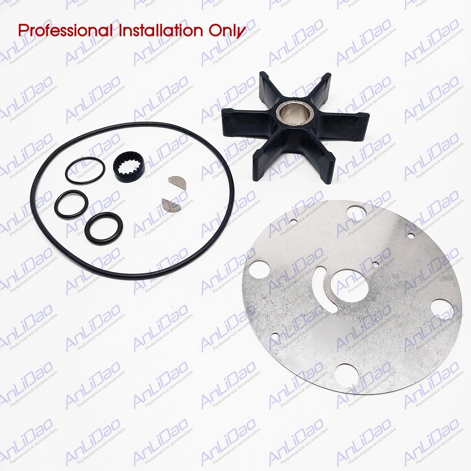 Water Pump Rebuild Kit for OMC Stringer Outdrives (1962–1985) 18-3386, 983218