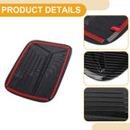 Fuel Tank Door Cap for Mitsubishi Pajero (2020–2025) Carbon Fiber Black