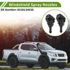 Set of 1 Windshield Washer Nozzle with Hose Connector for Toyota  No. 8538134030