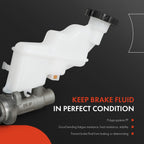 Brake Master Cylinder with Reservoir & Sensor for Hyundai Accent (2012-2017)
