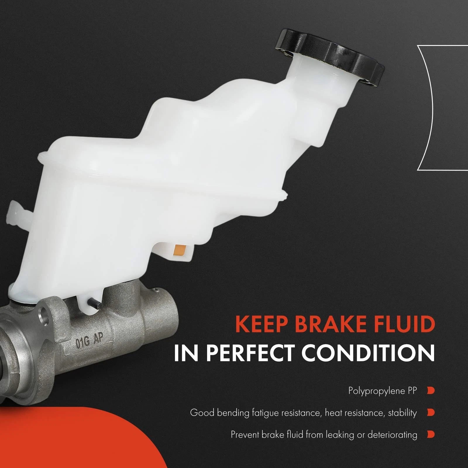Brake Master Cylinder with Reservoir & Sensor for Hyundai Accent (2012-2017)