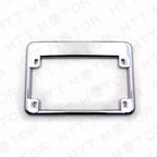 Chrome Motorcycle License Plate Frame for HTTMT