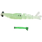 Soft Lure Mimicking Shrimp for Fishing (4cm, 6cm) - Glow Silicone