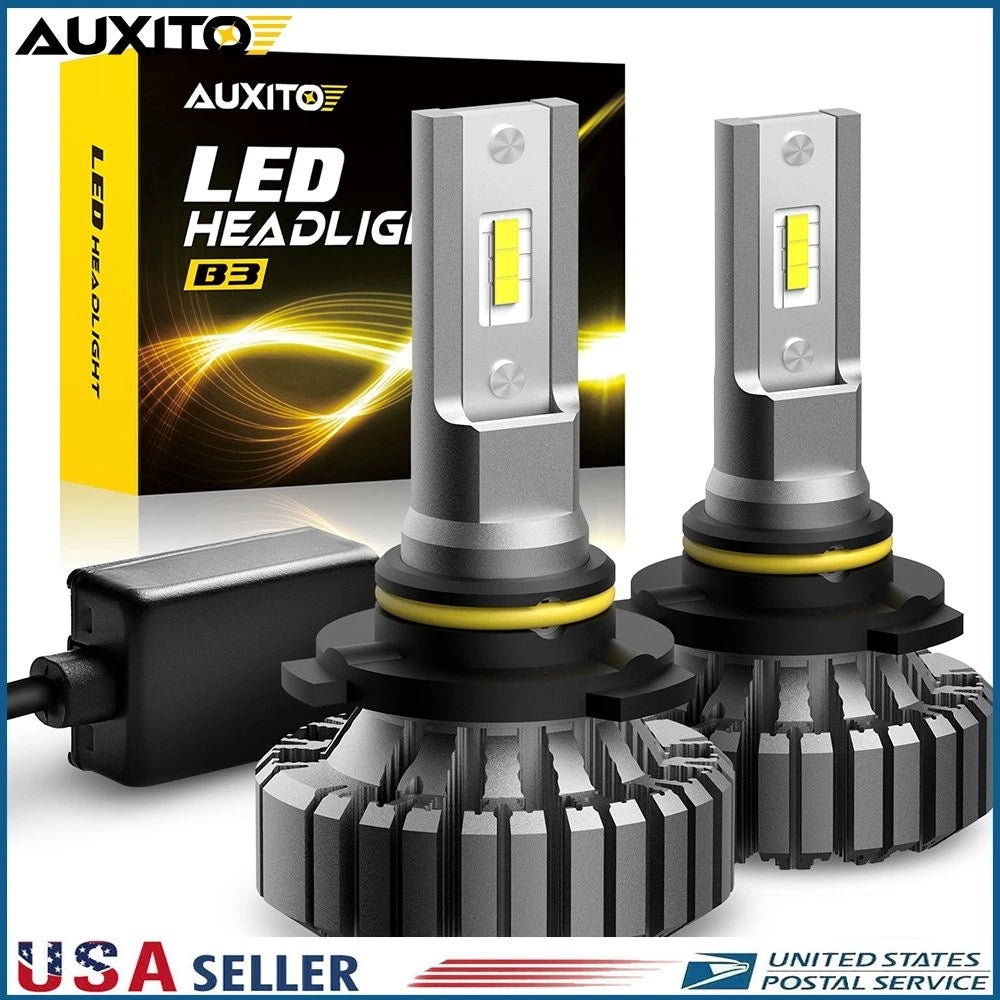 AUXITO 9006 HB4 LED Headlight Bulb Kit 20000LM 6500K Low Beam for