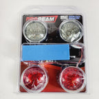 Probeam Bullet Bezel Turn Signal Kit for Harley FLH (2010–2013) PB-SS-BB-C