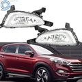 Set of 2 Front Bumper Fog Lights for Hyundai Tucson (2016–2018)