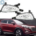 Set of 2 Front Bumper Fog Lights for Hyundai Tucson (2016–2018)