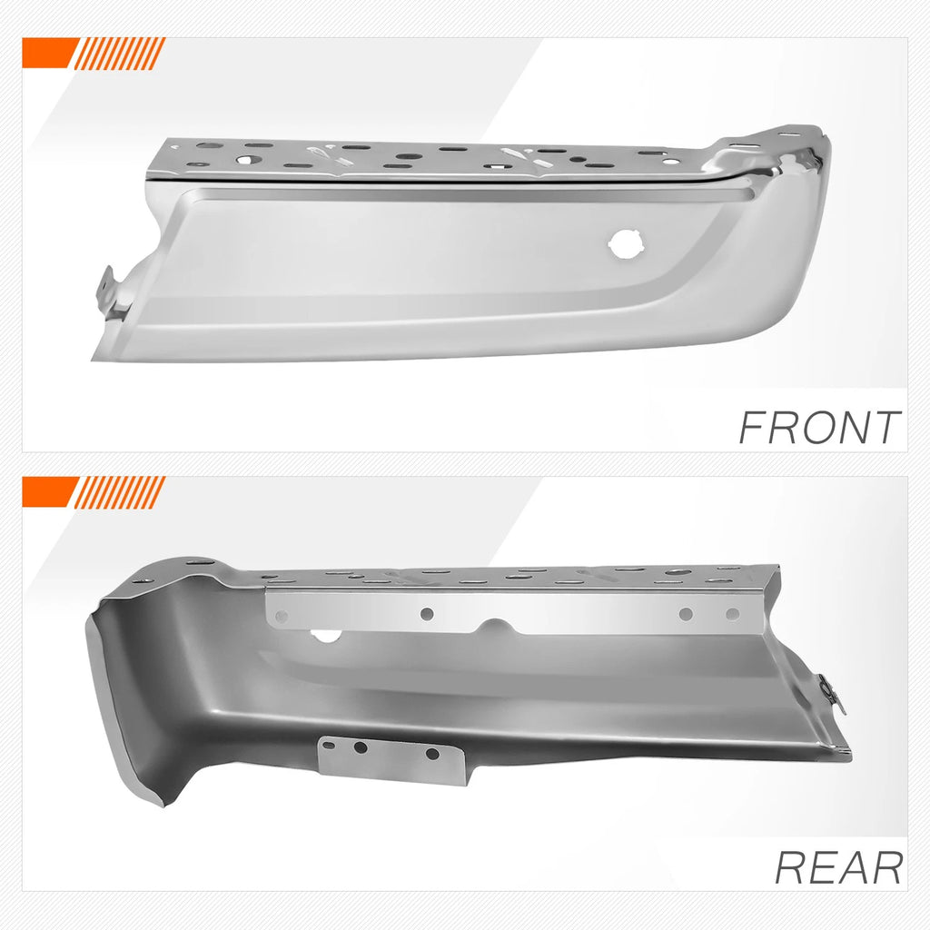 Set of 2 Side Step Nerf Bars for Silverado Sierra Extended Cab (2019–2025)