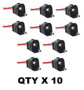 2 Prong Pigtail Plug Harness for Truck Side Marker Trailer Light (10 Pack)