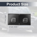 4 x Driver Window Switch Button Covers for Mercedes Benz ML GL R Class (2006-2012)