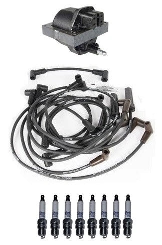 Ignition Wires & Spark Plugs Kit for Chevy Caprice V8 5.0L (1991–1996)