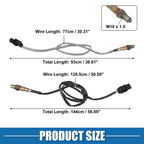 1 Pair Oxygen Sensor No. 11787558055 for BMW X3 (2007–2010)