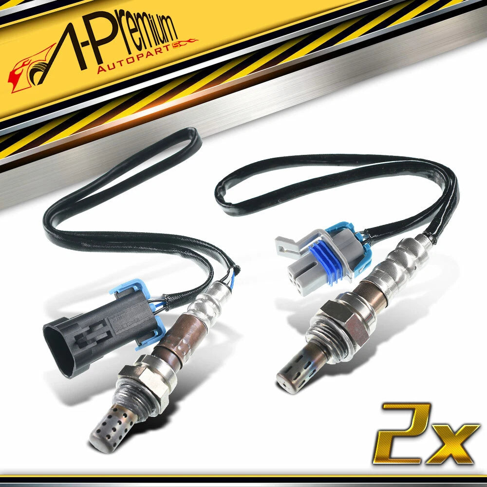 2X O2 Oxygen Sensors for GMC Sierra 2500 3500 HD (2007–2019)