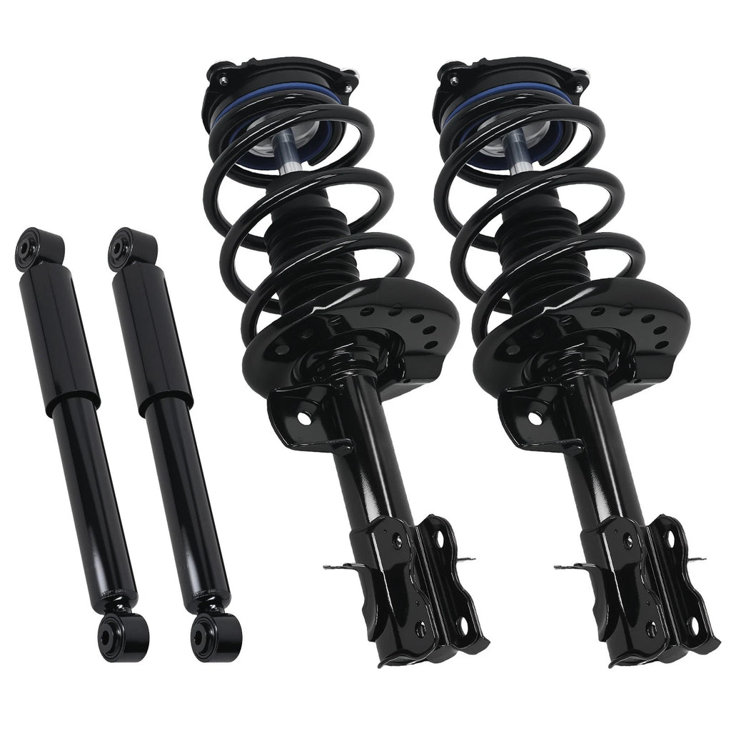 Set of 4 Front Struts Rear Shock Suspension Kit for Chevrolet City Express (2015–2018)