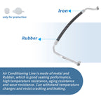 A/C Refrigerant Liquid Hose for Toyota Verso (2011–2016) No. 887040F080