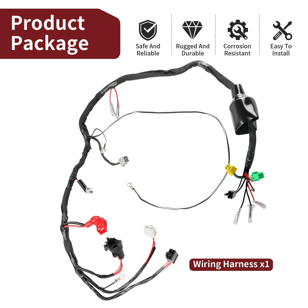 Wiring Harness 36610-40B20 for Suzuki QuadSport 80 LT80 (2002–2006)