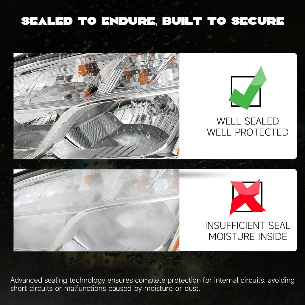 Halogen Headlight W/Bulb Left Driver Side for Chevrolet Trax (2013–2016)