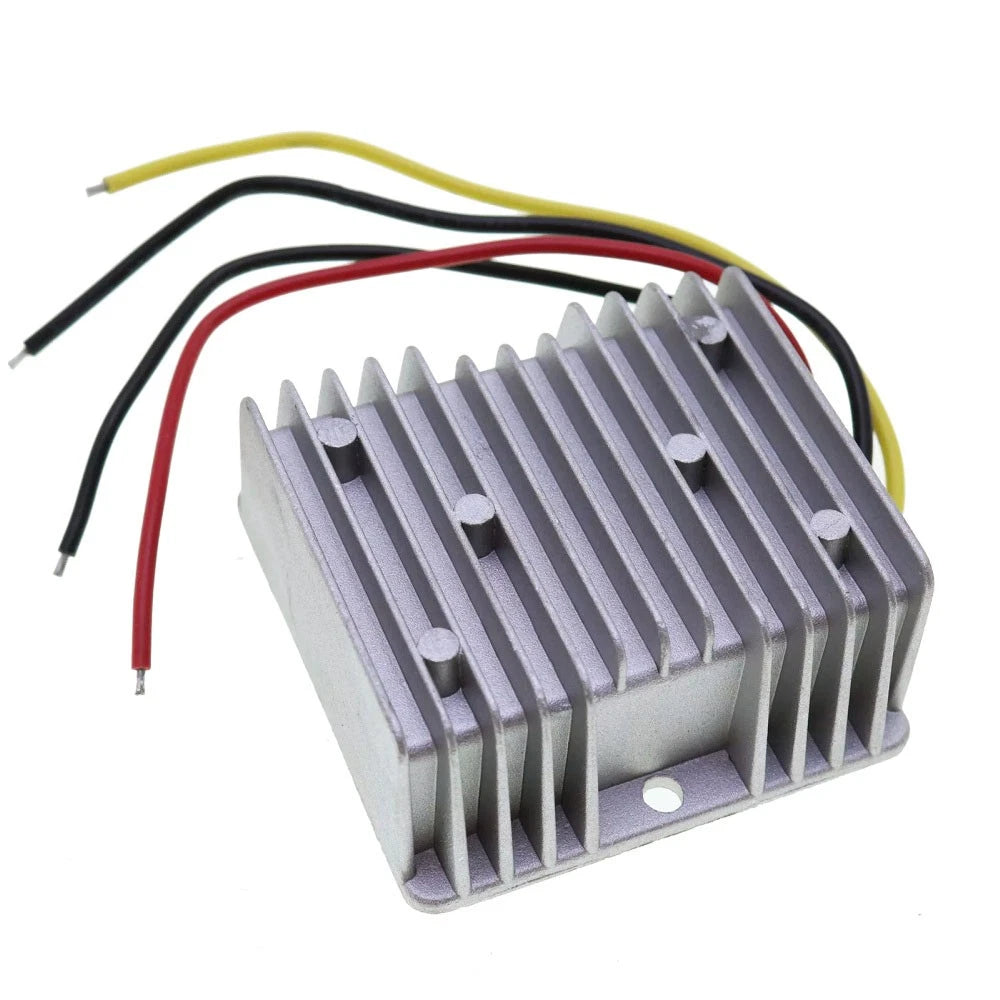 Voltage Reducer Converter for Golf Cart (DC48V to DC12V, 10A, Waterproof)