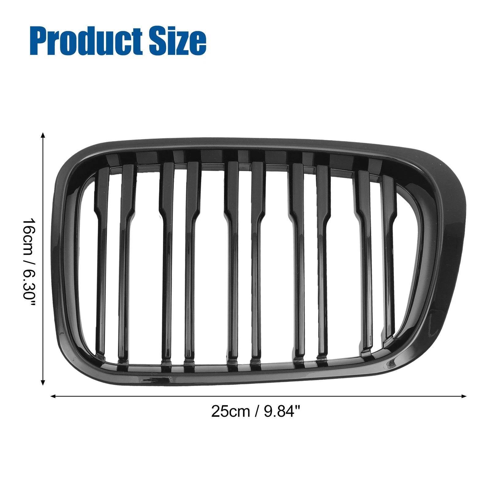 1 Pair Front Hood Bumper Grille for BMW 323i 325i 325xi 328i (2000–2006)