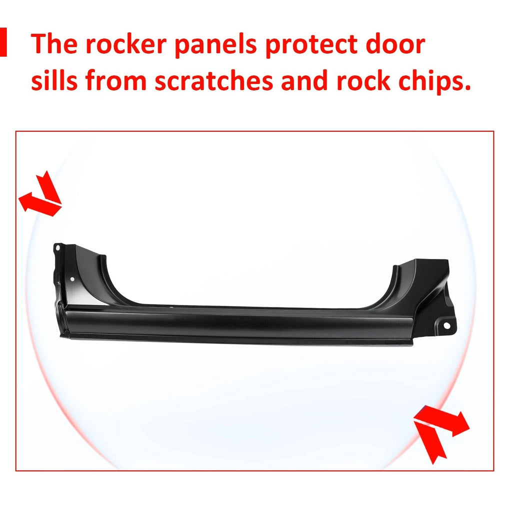 Outer Right Passenger Rocker Panel for Chevy GMC C/K Pickup (1973–1987)