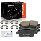Set of 4 Rear Side Ceramic Brake Pads for Mercedes-Benz GL450 GLE350 GLE400 (2013–2020)