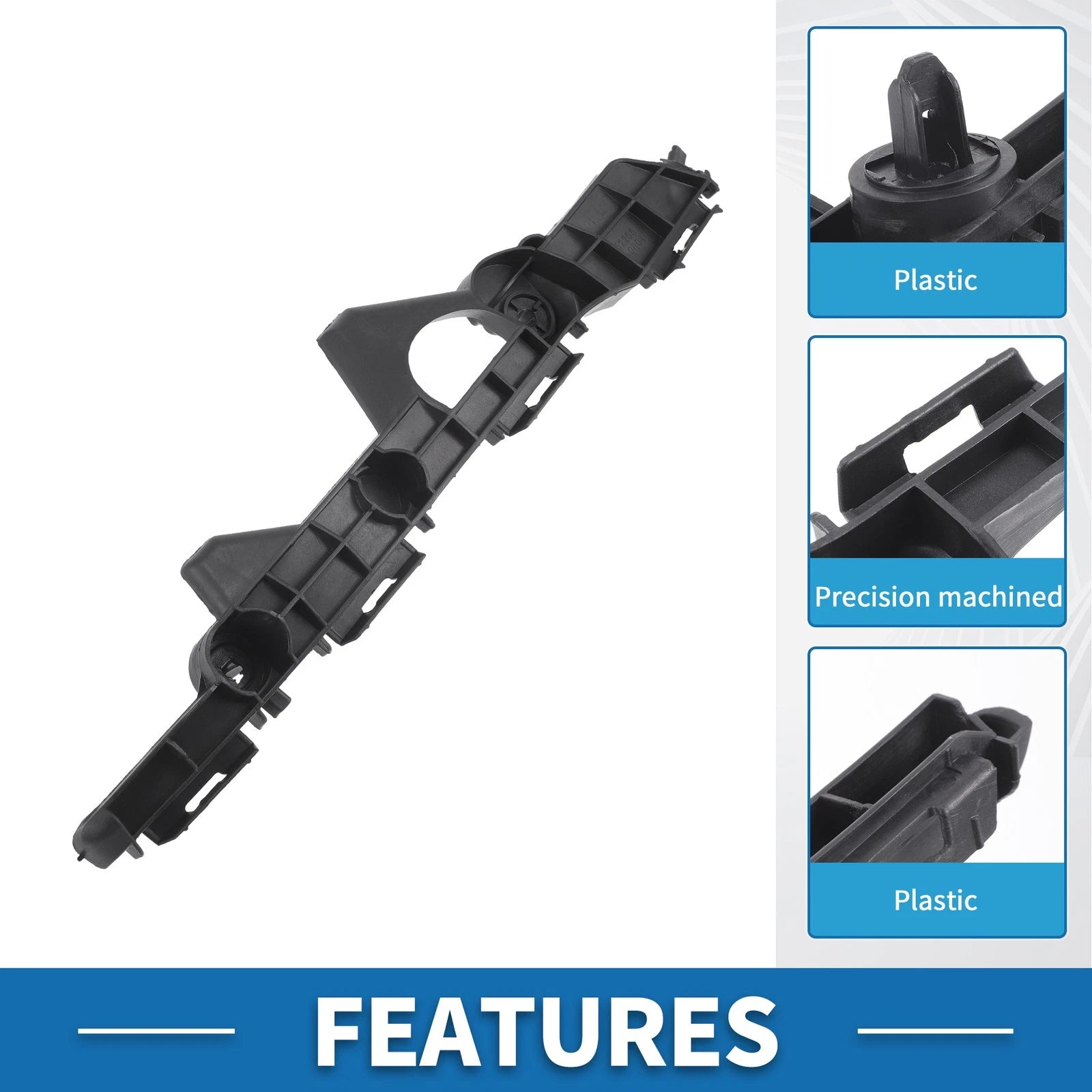 Left Rear Bumper Retainer Bracket No.521560R050 for Toyota RAV4 (2016–2018)