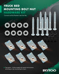 Truck Bed Mounting Bolt Nut for Ford F-250 F-350 F-450 F-550 (1999–2016)